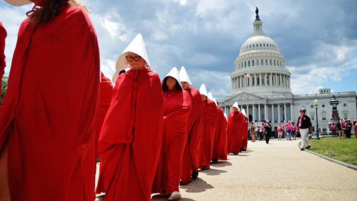 La vidéo militante : Handmaid&rsquo;s Tale&nbsp;Protest
